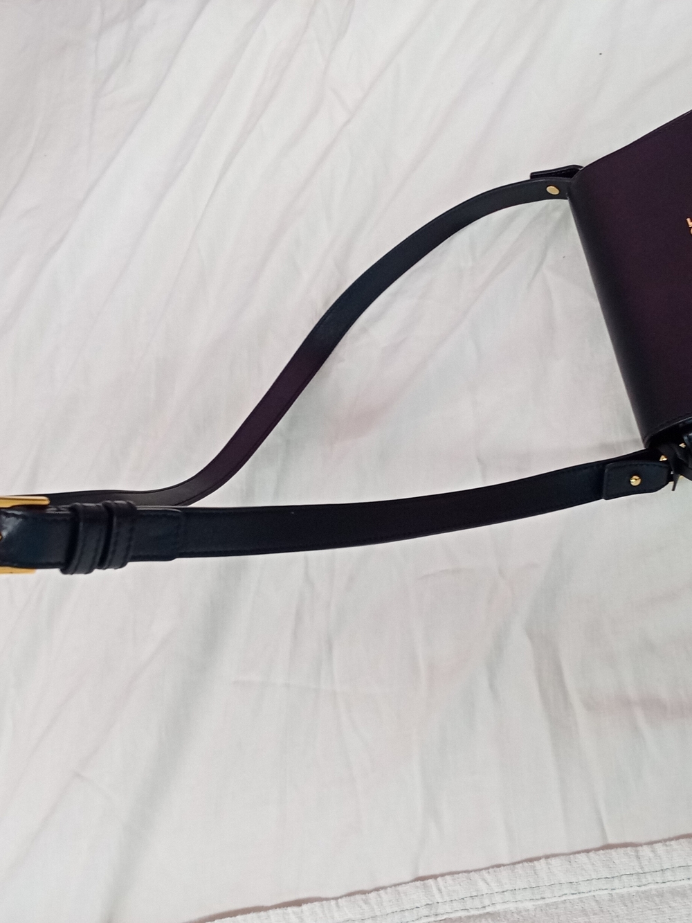 Versace Black Leather Crossbody Bag - Picture 3 of 10